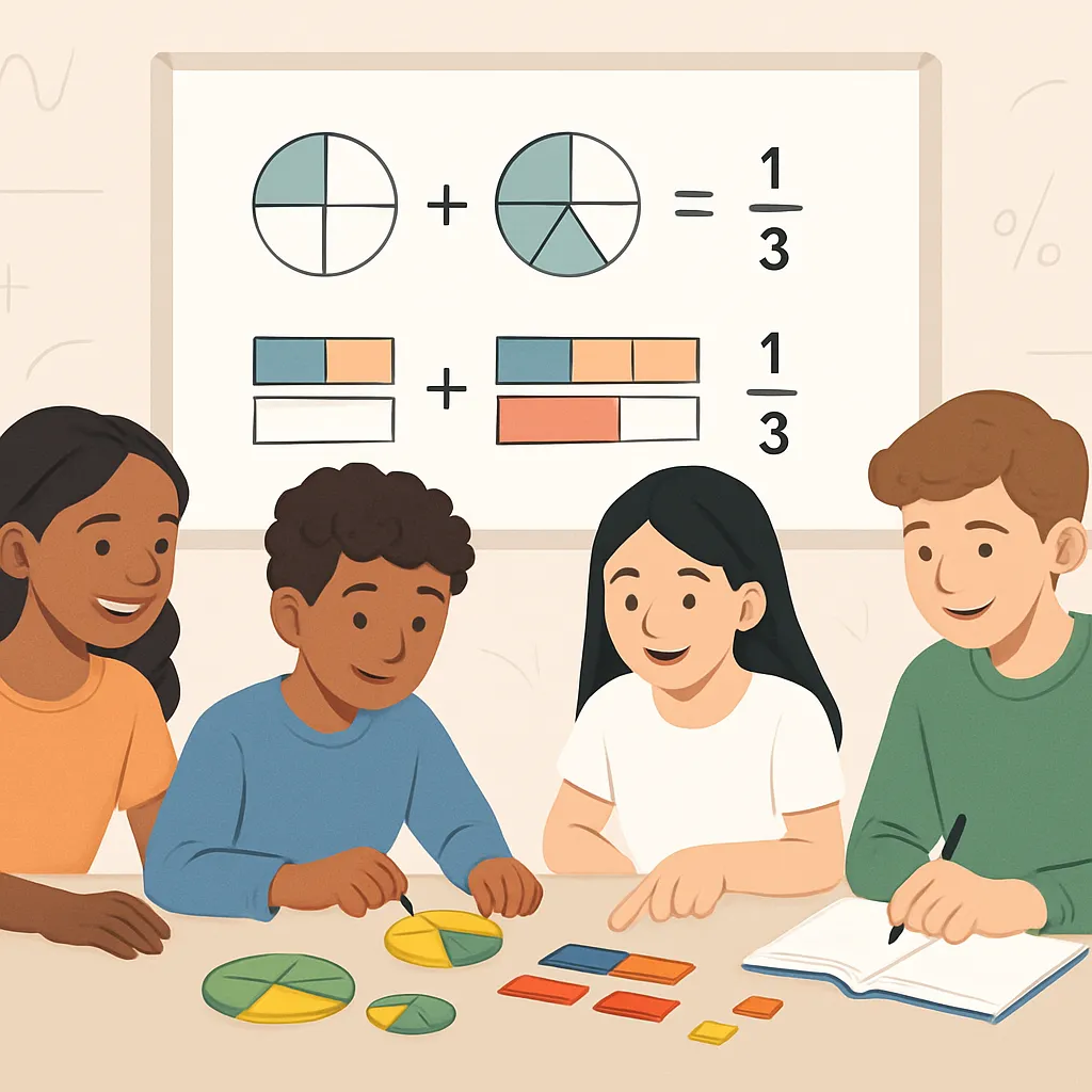 Adding Fractions Calculator - Add Fractions Online 2025 Adding Fractions Calculator tool with modern interface featuring calculation buttons display screen showing mathematical operations and detailed results